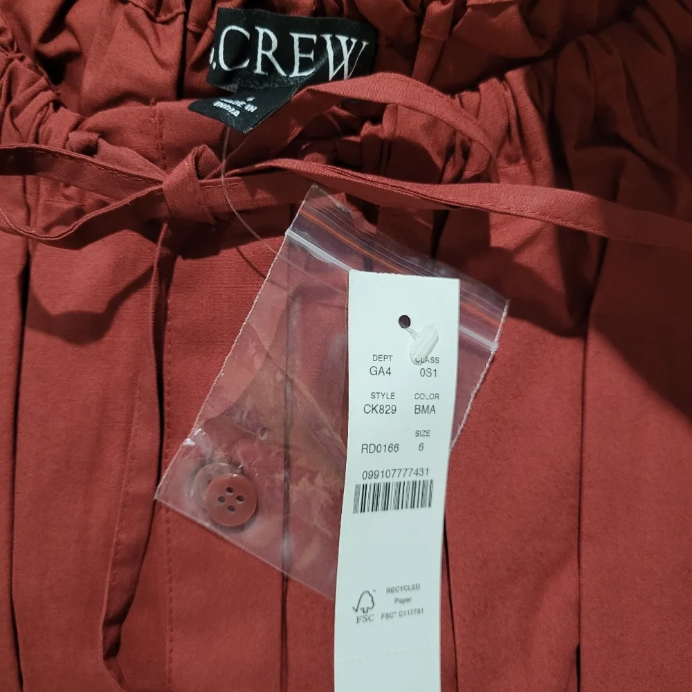 J. Crew cinched waist